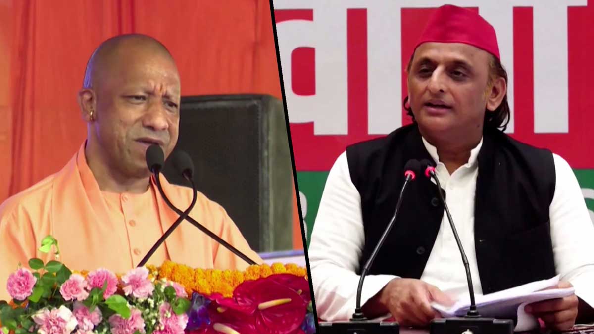 UP CM Yogi Adityanath hits out at Akhilesh Yadav,