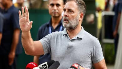 Congress fields Rahul Gandhi on the paper leak issue demands answers from the government regarding police action