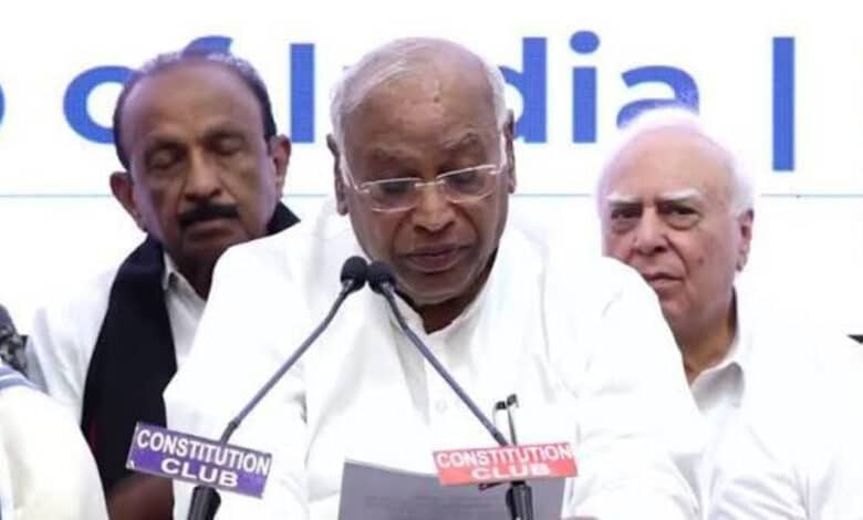 Dharmendra Pradhan resignation Kharge demands PM Modi remove the Education Minister