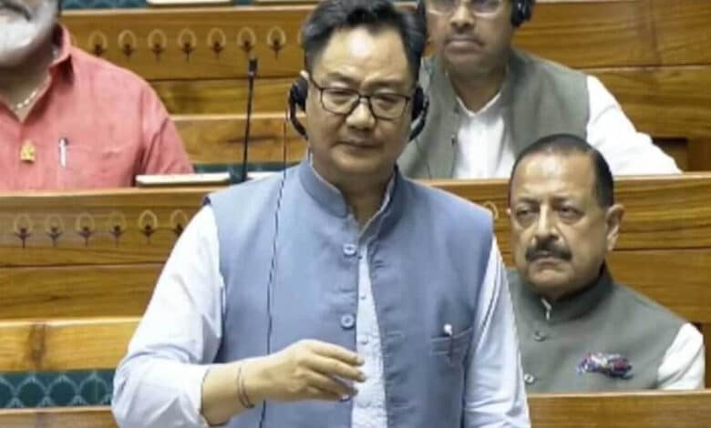 Discussion on the paper leak bill in the Lok Sabha Kiren Rijiju says 10 hours of debate held to prepare the government