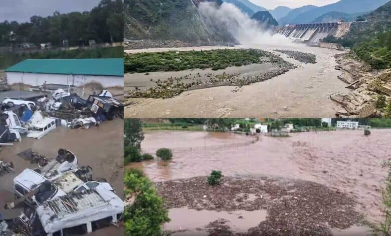 Jammu Kashmir Flash Floods Heavy rains wreak havoc in Rajouri-Poonch4 dead 5 missing