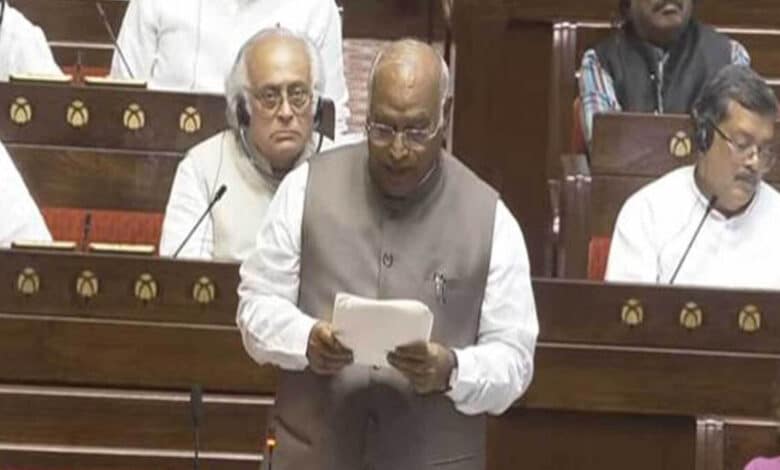 Mallikarjun Kharge attacked the government over the issue of exam paper leaks and demanded the enactment of a law to address it