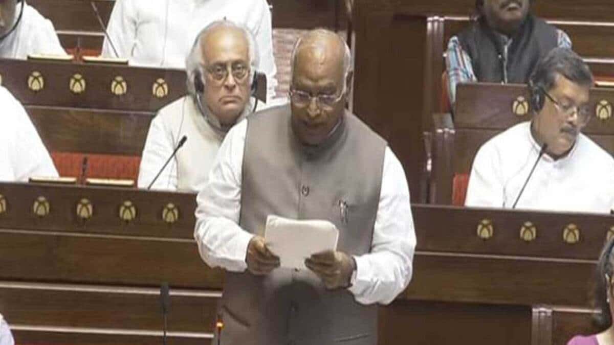 Mallikarjun Kharge attacked the government over the issue of exam paper leaks and demanded the enactment of a law to address it