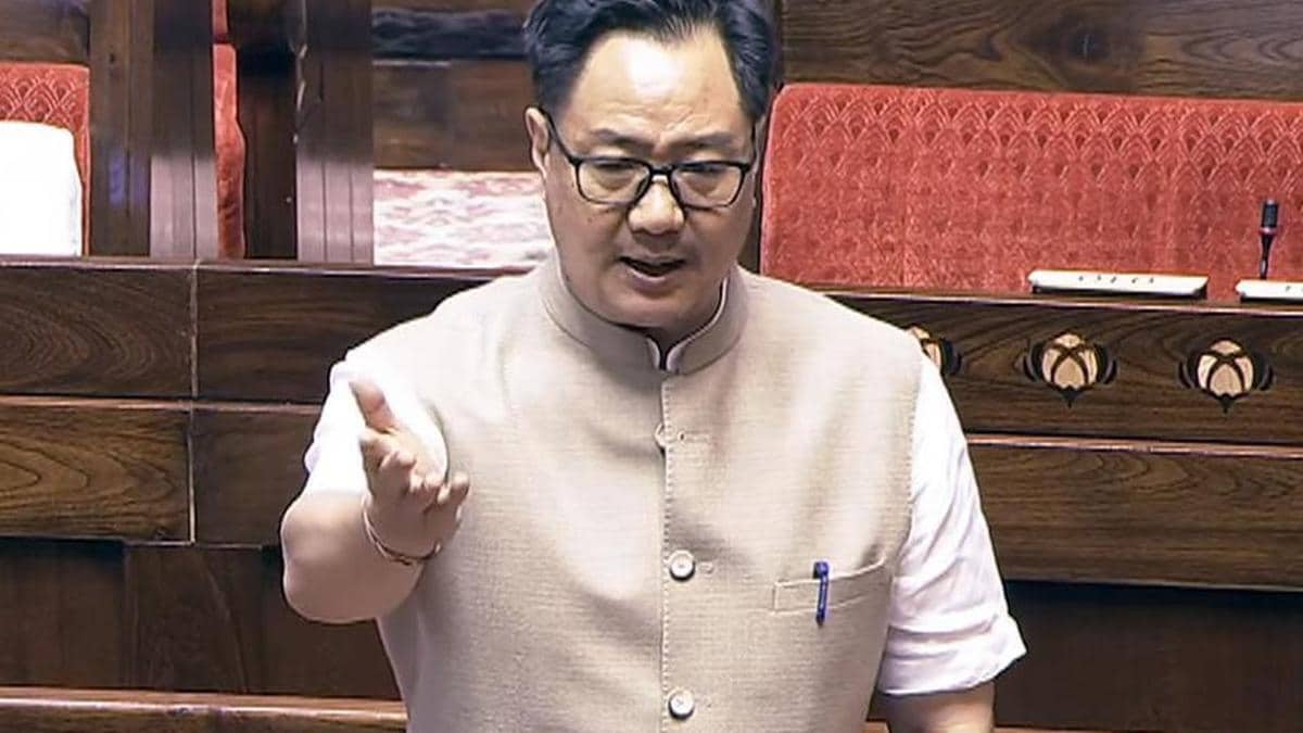 NEET Paper Leak debate Kiren Rijiju slams the opposition says the INDIA bloc is running away from the debate