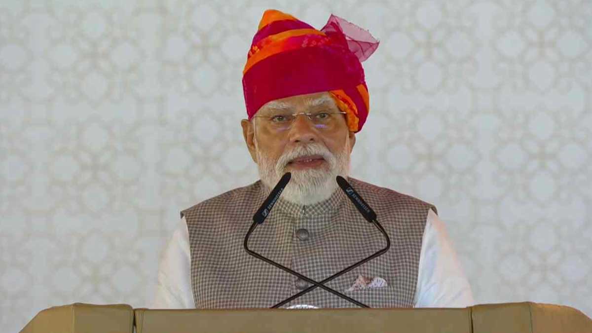PM Modi's message on energy security from Rajasthan