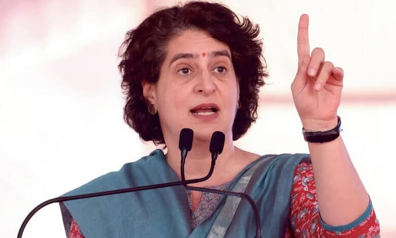 Priyanka Gandhi attacks government over NEET issue demands discussion under staggered motion