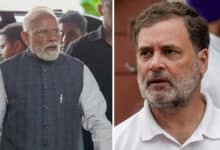 Rahul Gandhi attacks PM Modi says Everything can be shut down but not paper leaks