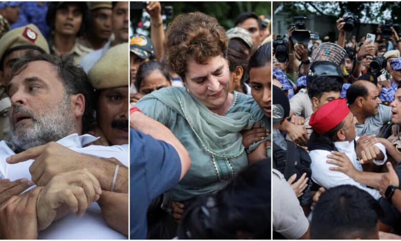 Rahul Gandhi explained why the Congress staged a protest outside the Prime Minister residence and why it sent a direct message to Prime Minister Modi