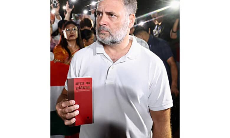 Rahul Gandhi lashes out at DU advisory regarding the Jantar Mantar protest says Stop the crackdown on students
