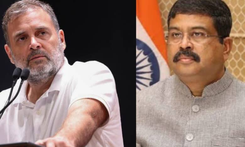 Rahul Gandhi said I will appoint Dharmendra Pradhan to this post