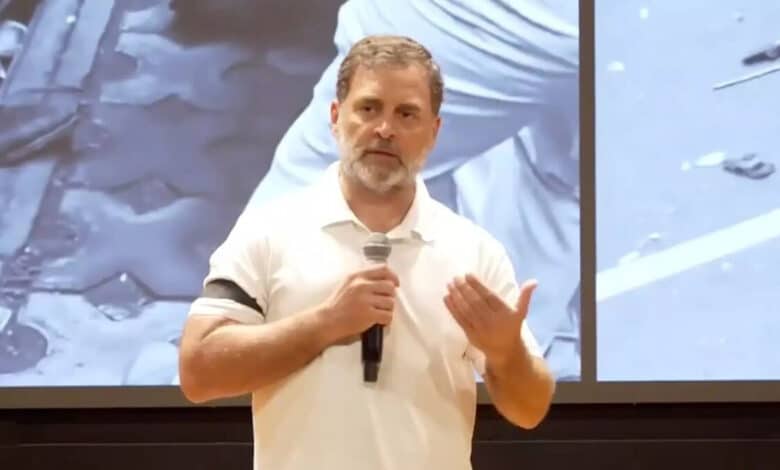 Rahul Gandhi slams government over police action against students