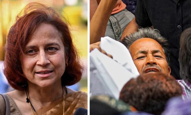 Sonam Wangchuk case Wife Gitanjali Angmo says the surveillance felt like being hospitalized