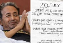 Sonam Wangchuk is preparing to participate in the Parliament March to demand constitutional safeguards