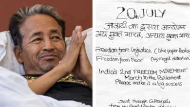 Sonam Wangchuk is preparing to participate in the Parliament March to demand constitutional safeguards