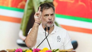 Rahul Gandhi targeted BJP regarding Manipur