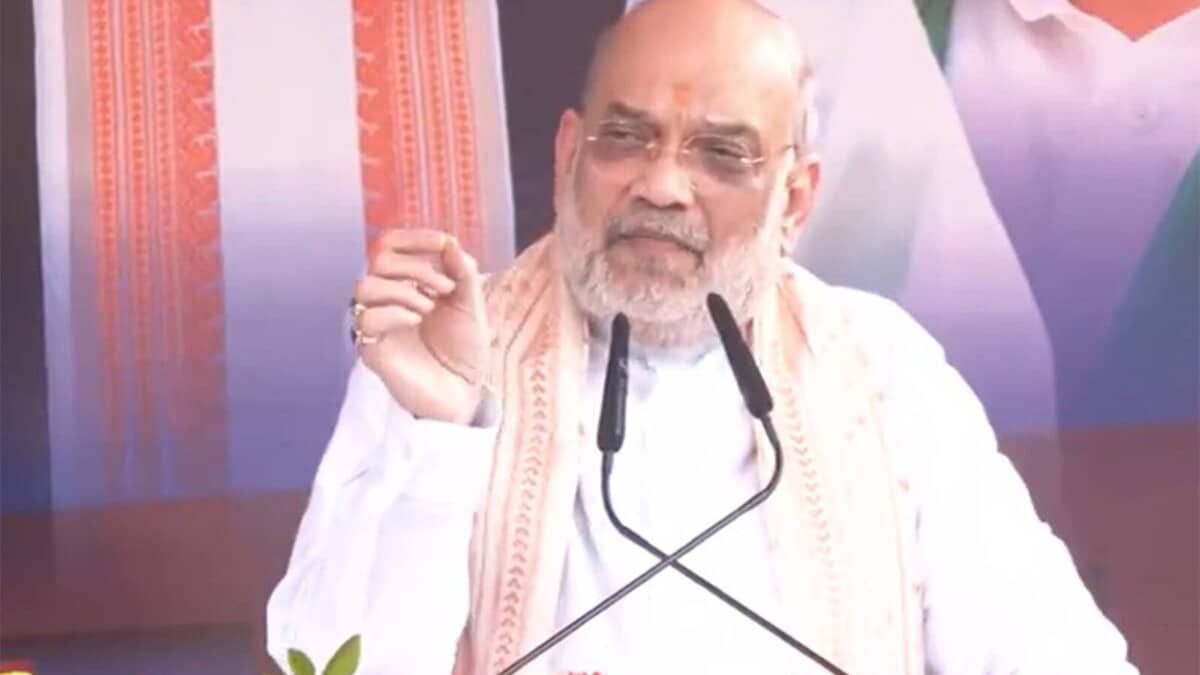 Amit Shah attack on Congress the profound essence of Vande Mataram