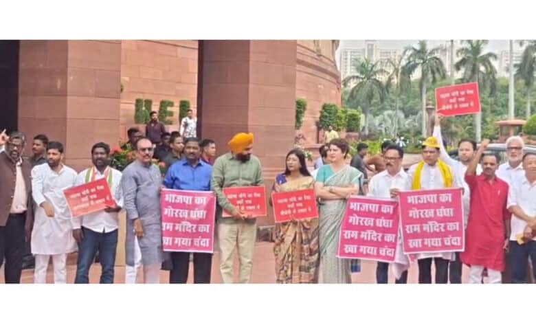 Amit Shah responded to the protest by two MPs