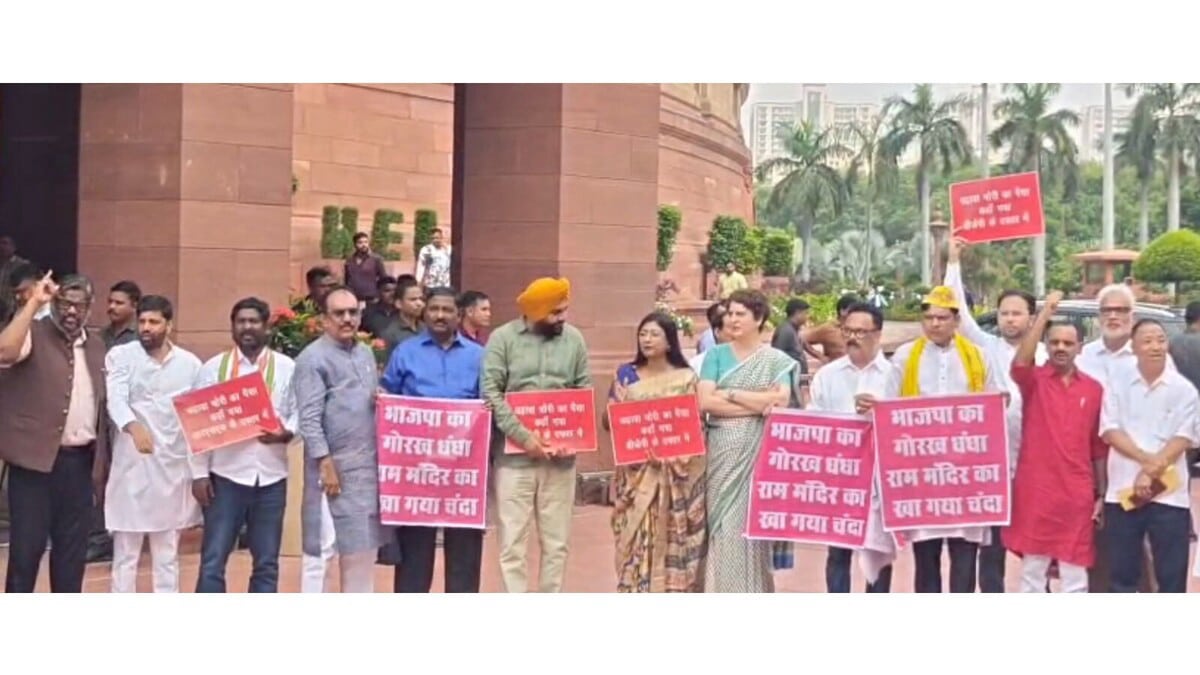 Amit Shah responded to the protest by two MPs
