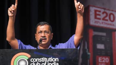 Arvind Kejriwal protests against E20 petrol policy preparations underway for a march to PM Modi residence