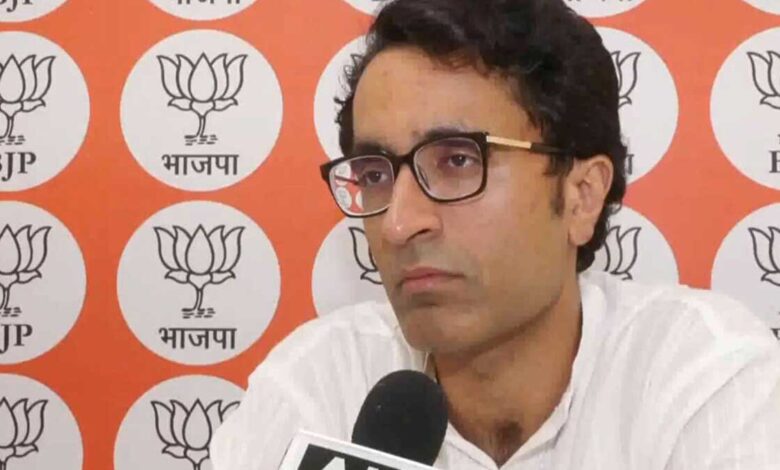 BJP attacks Congress over Vande Mataram row Pradeep Bhandari raises questions