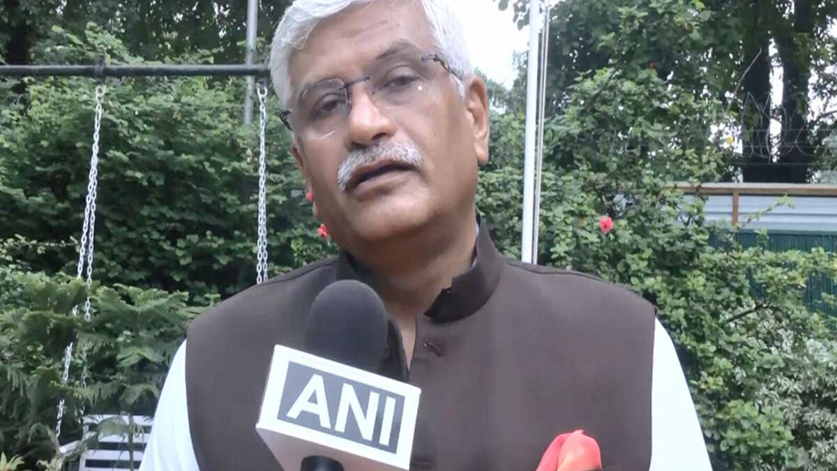 Gajendra Shekhawat takes a dig at Rahul Gandhi and Kharge questions raised over their absence from the event