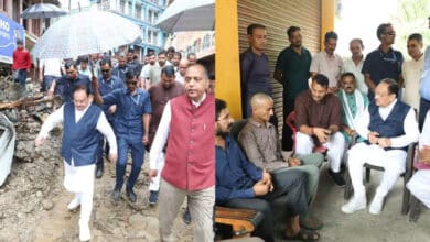 JP Nadda visited the flood affected areas of Assam in Sivasagar he stated that there would be no shortage of assistance from the Centre