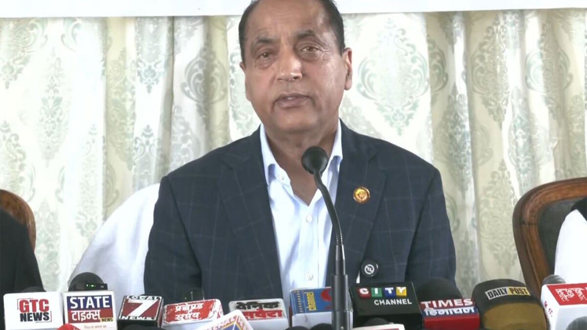 Jai Ram Thakur makes a bold claim BJP will form the next government in Himachal Pradesh