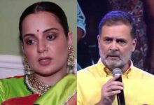 Kangana Ranaut takes a dig at Smash the Patriarchy targets Rahul Gandhi