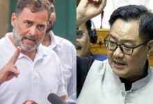 Kiren Rijiju hit back at Rahul Gandhi asking Why were women barred from delimitation