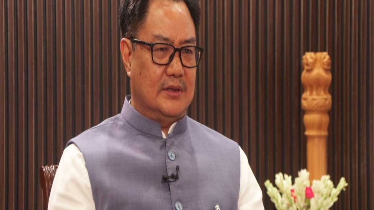 Kiren Rijiju on Gen Z protests Law enforcement defense is no harm to anyone