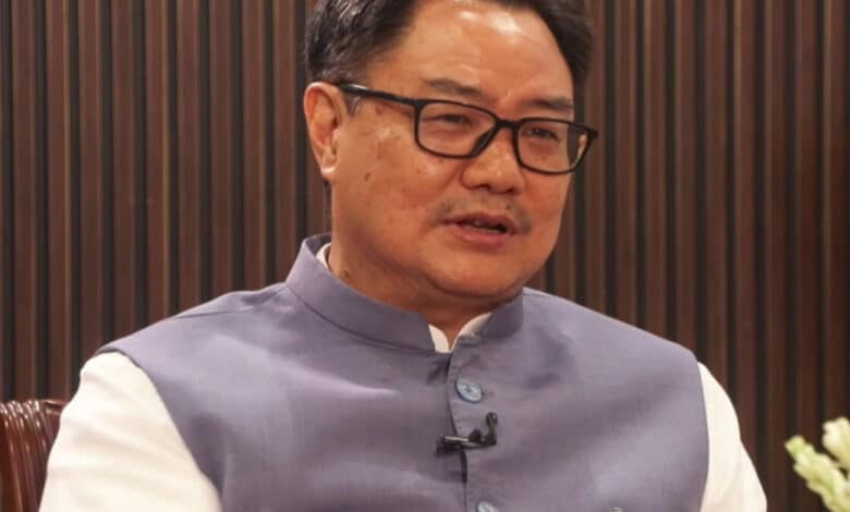 Kiren Rijiju questioned Abhijeet Dipke about how he transitioned from being an AAP worker to a student.