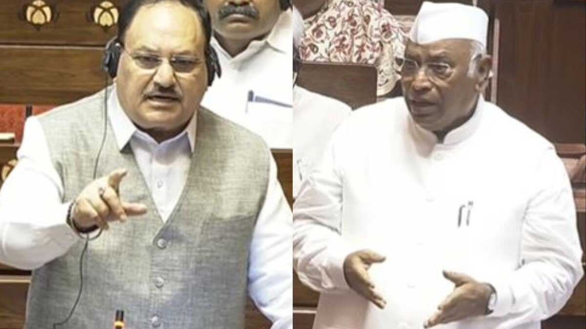 Mallikarjun Kharge accuses BJP of purification JP Nadda promises an inquiry
