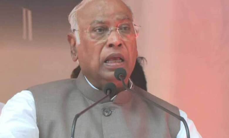 Mallikarjun Kharge attacks BJP-RSS at Haldwani rally says Congress fought for girl freedom