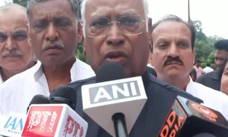Mallikarjun Kharge questions the government silence seeks answers from PM Modi and Amit Shah