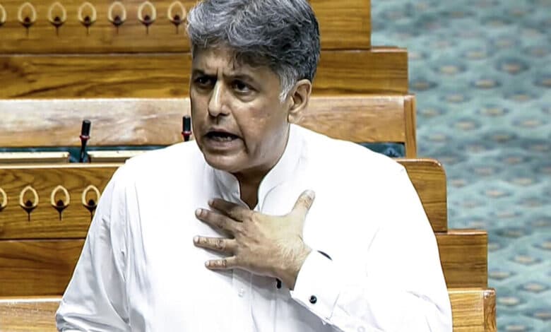 Manish Tewari moved an adjournment notice in the Lok Sabha demanding a new anti defection law