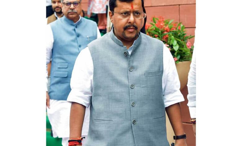 Nitin Nabin has arrived in Visakhapatnam he will attend the Andhra Core Committee meeting.