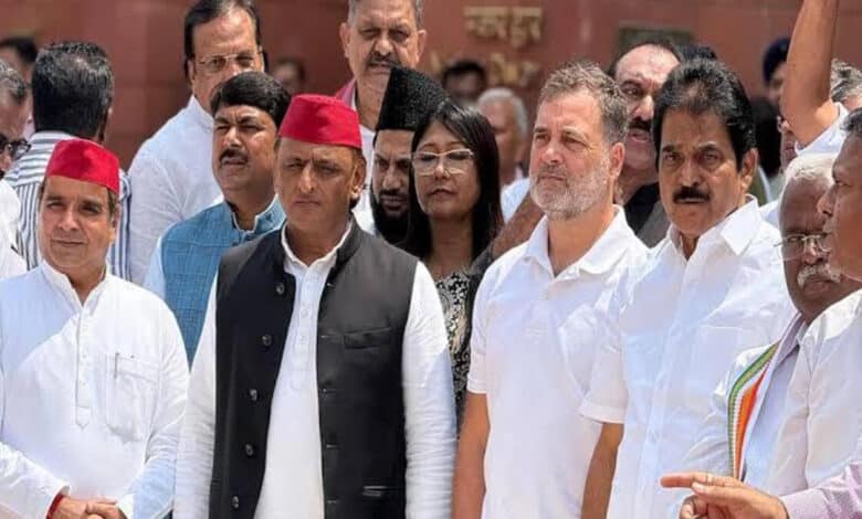 Opposition protests in Parliament over Ram Mandir donations and action against students in Jharkhand.