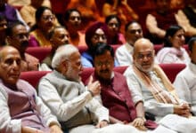 PM Modi attended the NDA parliamentary party Mangal Milan meeting in Parliament