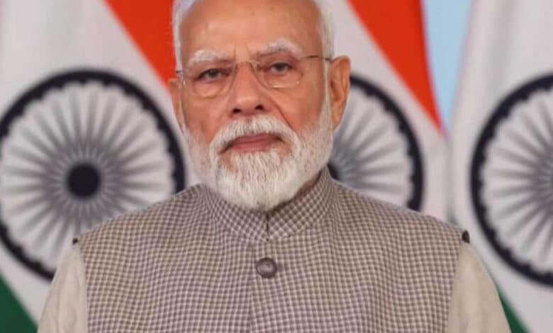 PM Modi emphasizes a drug free India speaks of taking strict action against factory workers