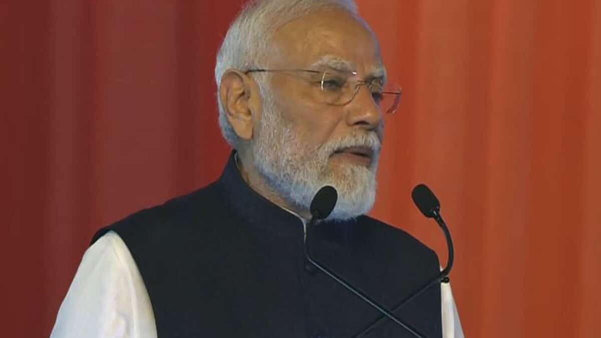 PM Modi highlighted Andhra Pradesh rapid progress describing it as a symbol of the transformation in development works