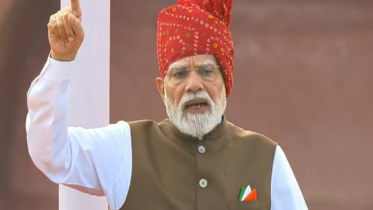 PM Modi major gift on Independence Day 2026 Talent hunt announced for the 2036 Olympics