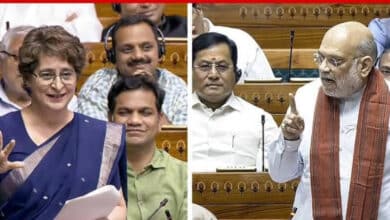 Priyanka Gandhi attacks Amit Shah says he should take responsibility by making a statement in the House