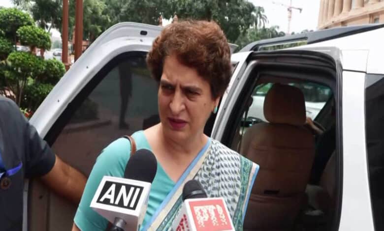 Priyanka Gandhi raised questions regarding the Brij Bhushan verdict