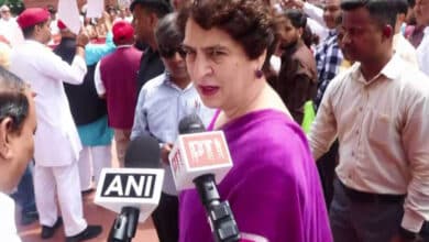 Priyanka Gandhi said this is the first time such a protest by the ruling party and the opposition has been witnessed in Parliament