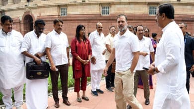 Rahul Gandhi attacks Amit Shah demands answers regarding police action against student protests