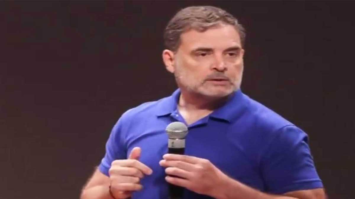 Rahul Gandhi targets BJP warns over the controversy regarding the venue for Kharge rally