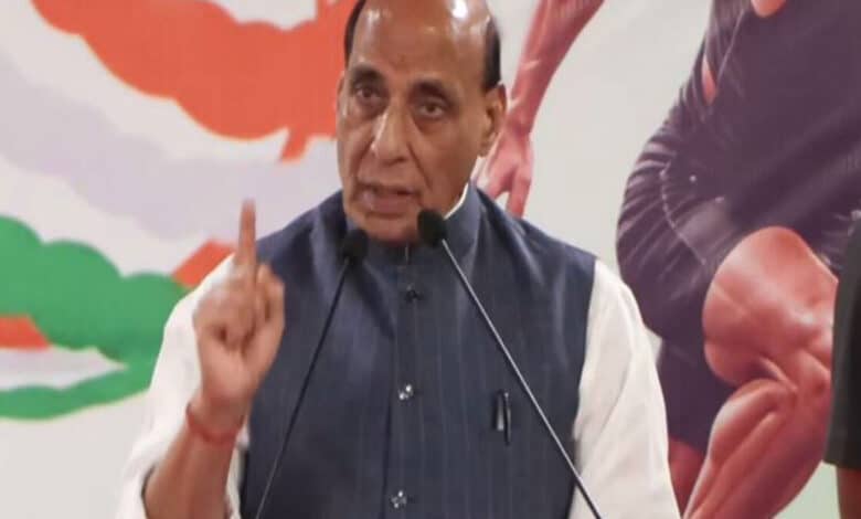 Rajnath Singh expressed gratitude for donating 1,000 units of blood for the Indian Army