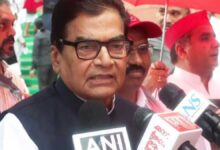 Ram Gopal Yadav takes a pledge regarding the Ram Mandir donation issue