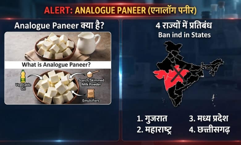What is Analogue Paneer Banned in 4 states how harmful is it to health