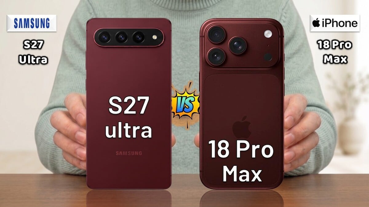 Why is a better camera expected from the iPhone 18 Pro Max compared to the Samsung Galaxy S27 Ultra?
